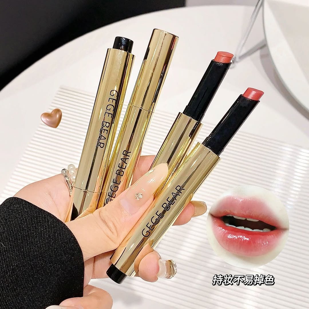 Gege Bear Push Button Lipstick 6Pcs Set