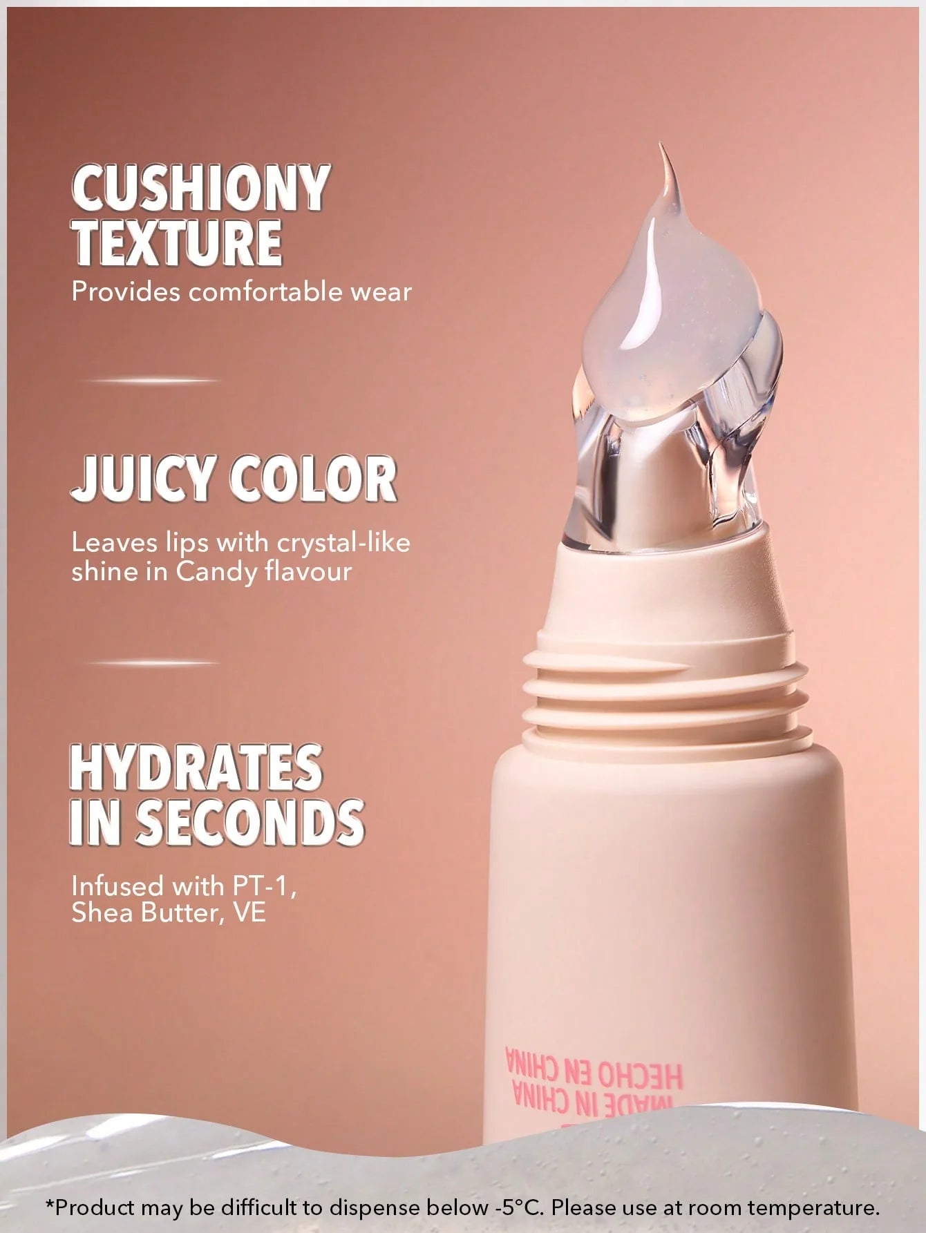 Sheglam Lip Balm Crystal Glaze Moisturizing Lip Care