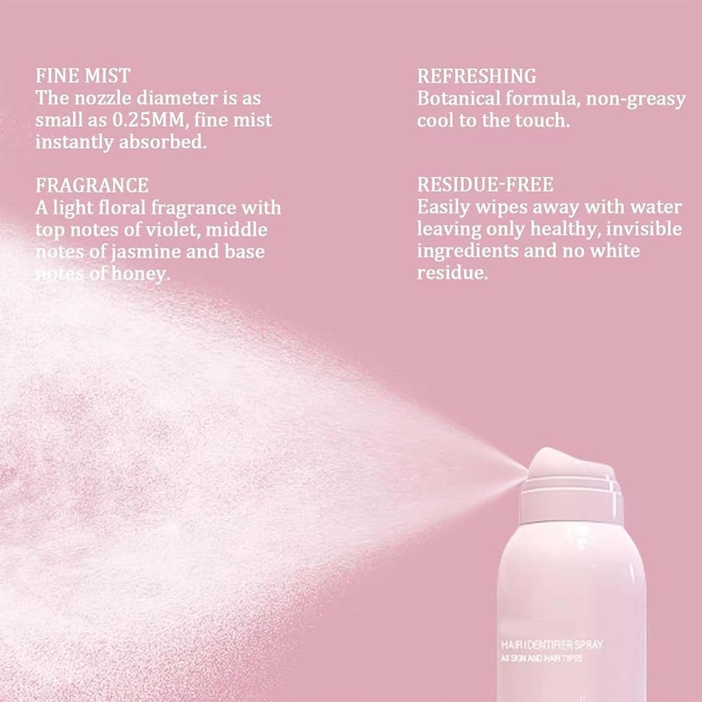 Hair Identifier Spray for Face Shaving, Moisturizing and Skin Care Dermaplaner Spray, Face Hair Identifier Spray, Skin Dermaplaning Spray for Face with four extra razor