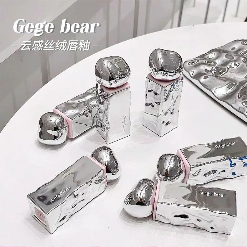 Gege Bear Velvet Lipgloss – 6Pcs Set