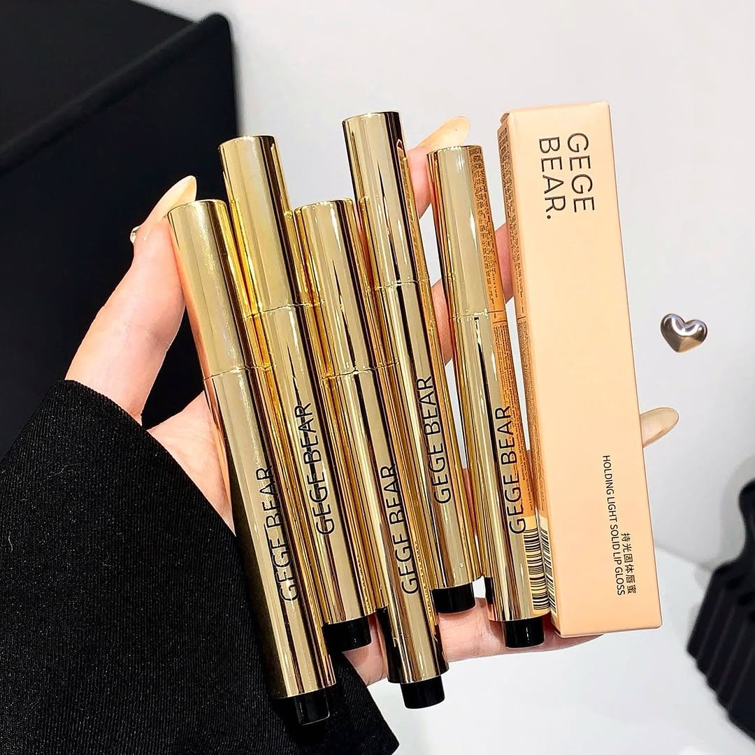 Gege Bear Push Button Lipstick 6Pcs Set