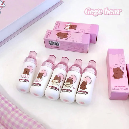 Gege Bear Milk Velvet Lip Gloss 6Pcs Set
