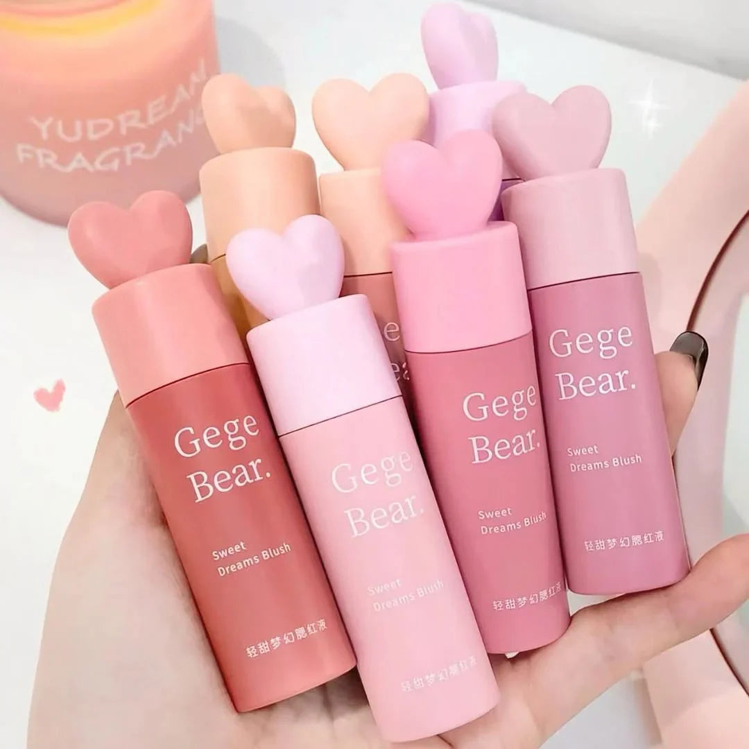 Gege Bear Liquid Blush On 7Pcs Set
