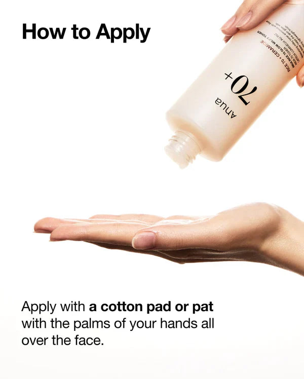 ANUA Rice 70 Glow Milky Toner 250ml