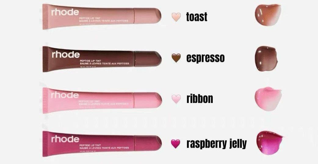 Pack of 8 Rhode The Peptide Lip Tints