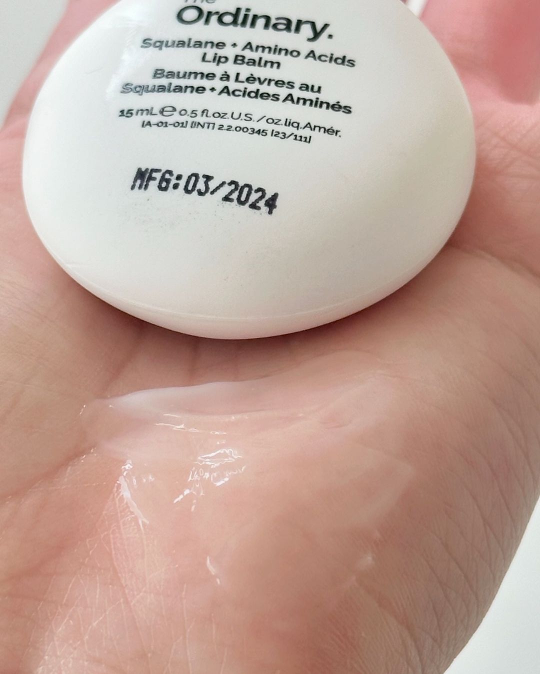 The Ordinary Squalane and Amino Acids Lip Balm 15ml